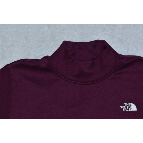 The North Face Canyonlands Women's Tunic Size S Pullover Maroon Sweatshirt - Picture 2 of 12